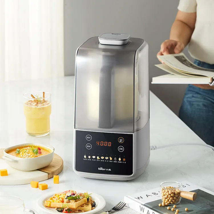 小熊低音降噪轻音破壁机1.5L家用豆浆机全自动米糊五谷杂粮榨汁机