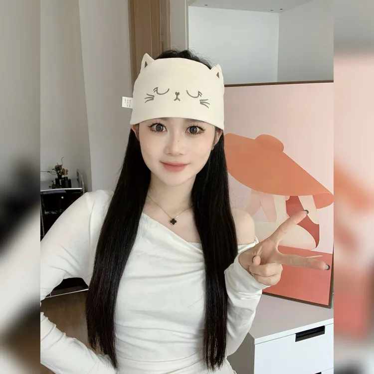 【柠檬专属】夏薄款产后月子发带绵柔孕妇坐月子专用防风月子帽