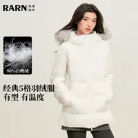 RARN热爱如你毛领收腰羽绒服RA25AW030