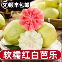 【香软混合芭乐】广西红白心软芭乐番石榴新鲜当季水果3/5斤净重