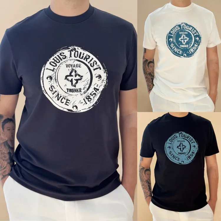 GY8854｜轻奢男士时尚休闲百搭短袖T恤内搭