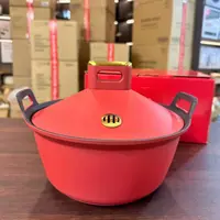 24CM红色炖汤锅 品牌尾单 5L