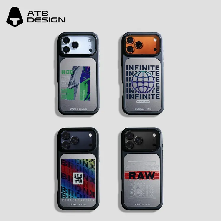 ATB DESIGN适用苹果17/16防摔磁吸手机数码配件保护壳网红潮牌ins