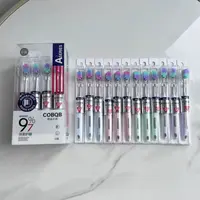 高端成人牙刷家用独立包装1支装宽头深层清洁口腔超细软毛家庭装