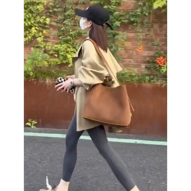 复古风卡其英伦气质风衣女外套2025新款初秋宽松显瘦小个子棒球服