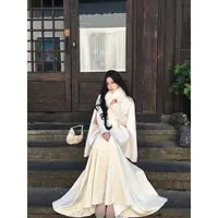 ICELOLLY留洋大小姐  绵羊毛圆领双排扣单面毛领斗篷