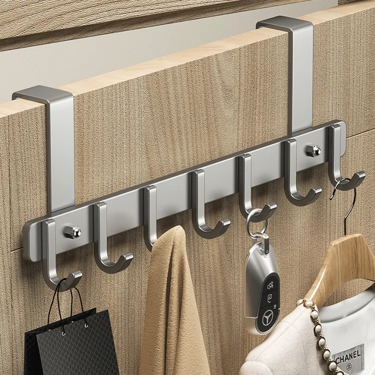 挂衣架衣服免钉收纳门上包包卧室门后挂衣架壁挂帽子免打孔挂钩