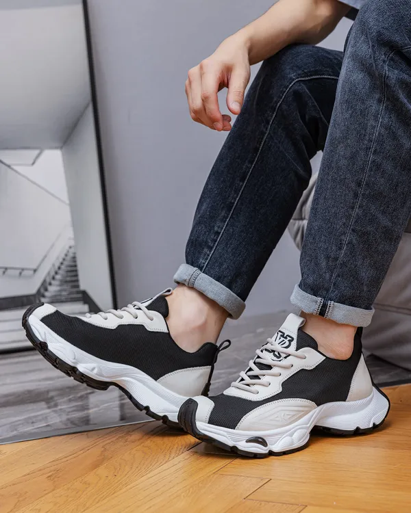 巴家运动鞋老爹鞋百搭男鞋透气机能潮鞋假日风男士时尚潮流跑步