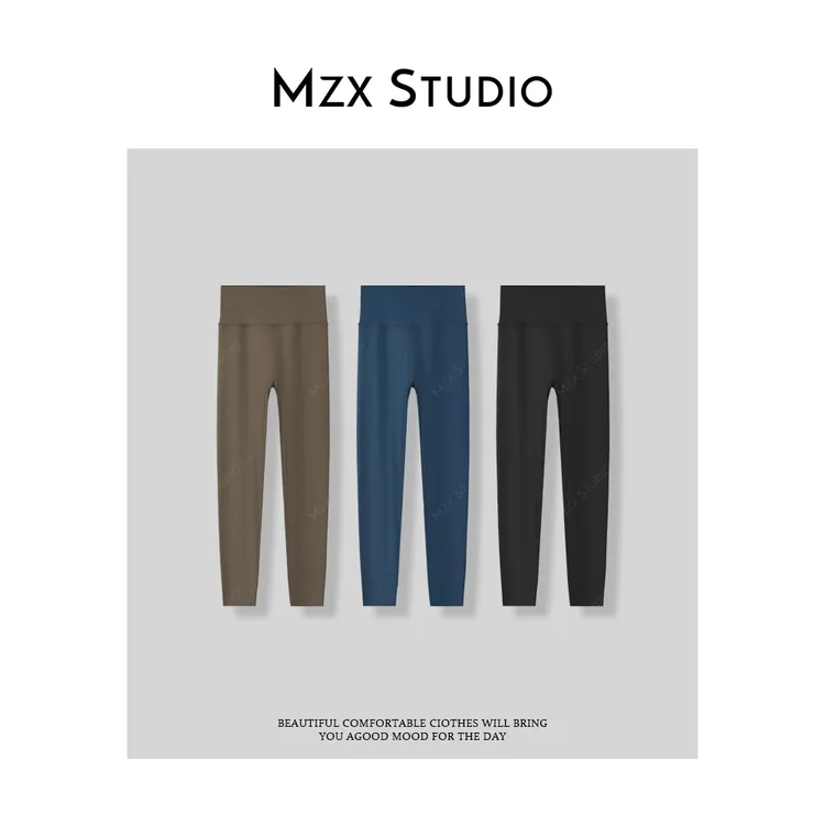 MZX 春夏打底运动裸感百搭瑜伽裤KZ8205-F