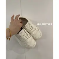 REKAYYAT 洋气时尚百搭潮流宽松舒适秋季小众设计感休闲小白鞋