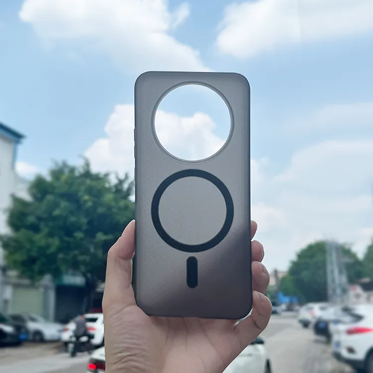 适用荣耀X70手机壳磁吸纹理软壳magsafe车载支架防摔保护套