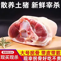 精品小蹄膀散养土猪猪拐骨猪脚圈二肘生鲜顺丰发货 8-12个左右