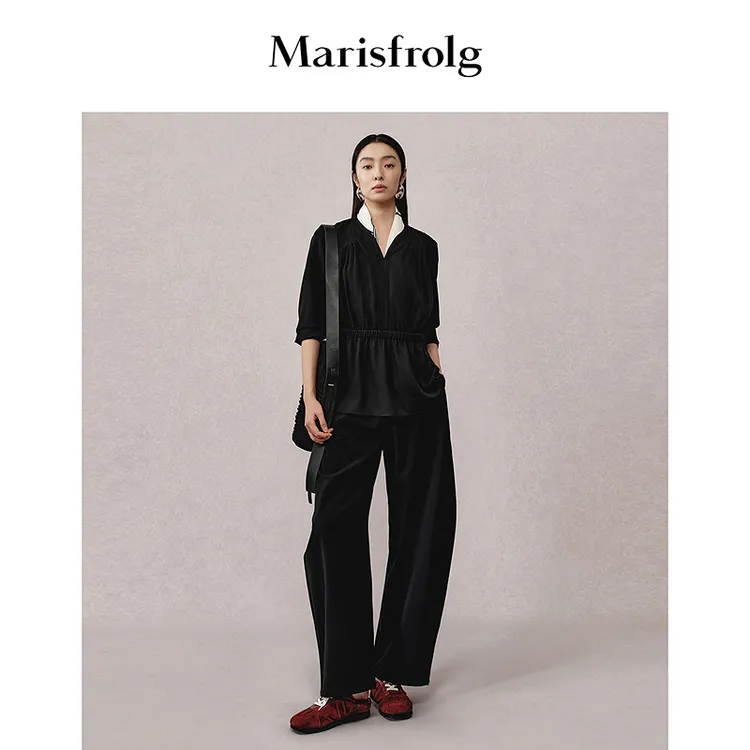 Marisfrolg玛丝菲尔T恤长袖AAGB30361