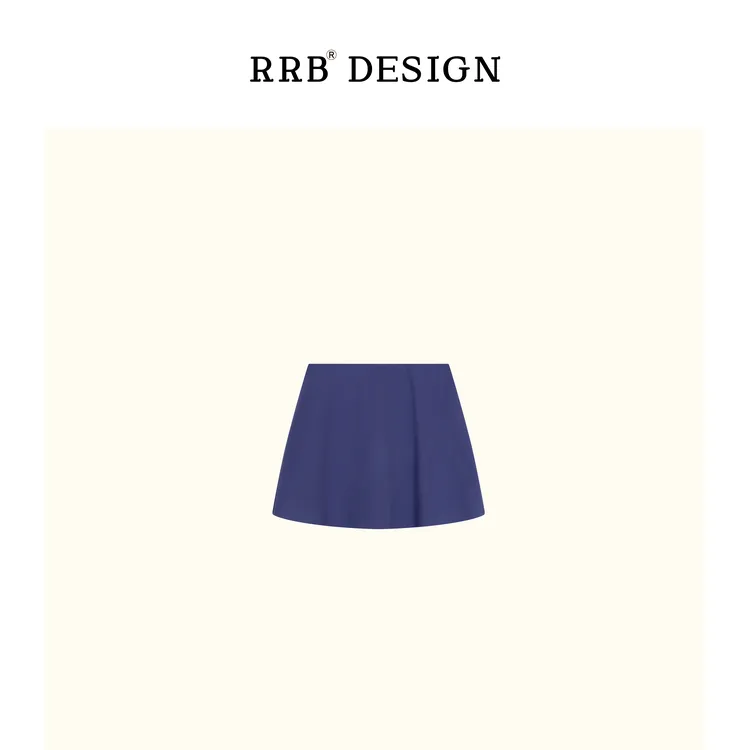 RRB Design 「轻装启步」修身显瘦纯色半身裙气质百搭短裙A字裙