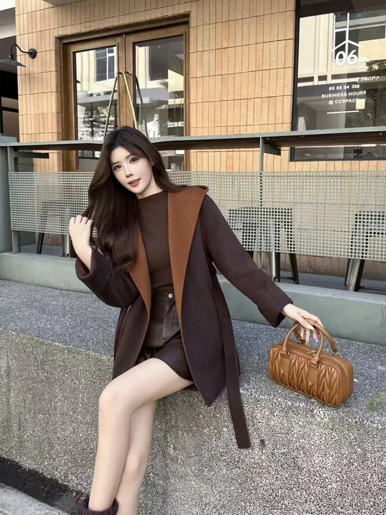 小霞推荐【初雪】山羊绒 · 私人定制大衣