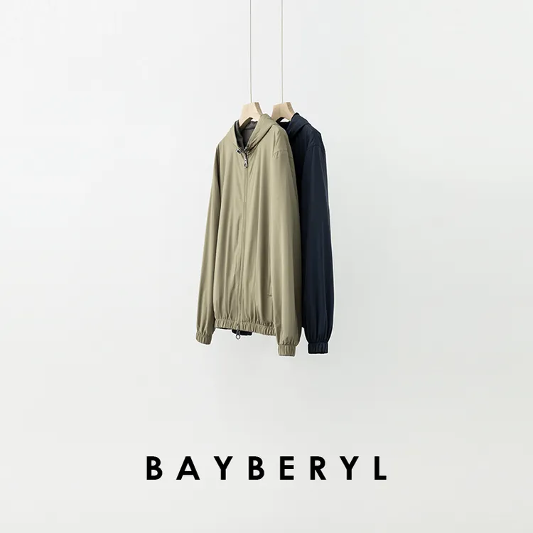 BAYBERYL老贝家属1P两面穿连帽休闲秋百搭针织外套MF5H2743-9/21