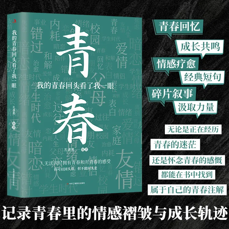 我的青春回头看了我一眼 孔德男2025新作 句子文案治愈成长遗憾yi