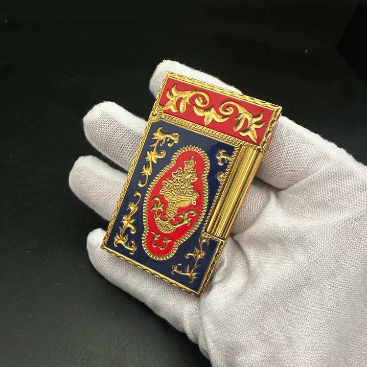 都彭珐琅彩宫殿雕花系列打火机