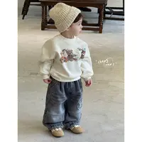 橙小7·25冬~贴布休闲裤XQ55277（童装汉服）