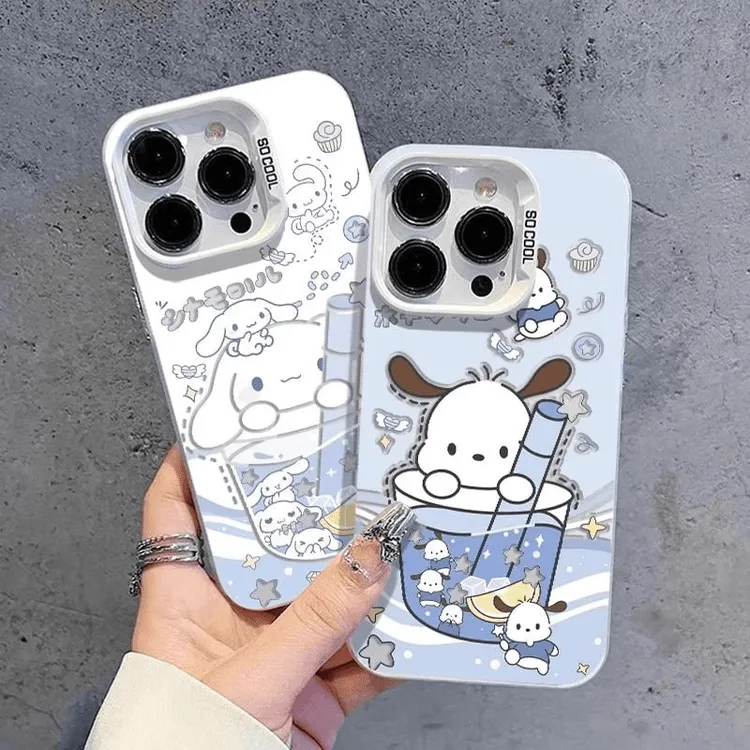 玉桂狗12手机壳小米15至尊适用苹果17情侣iPhone16彩银14promax硬