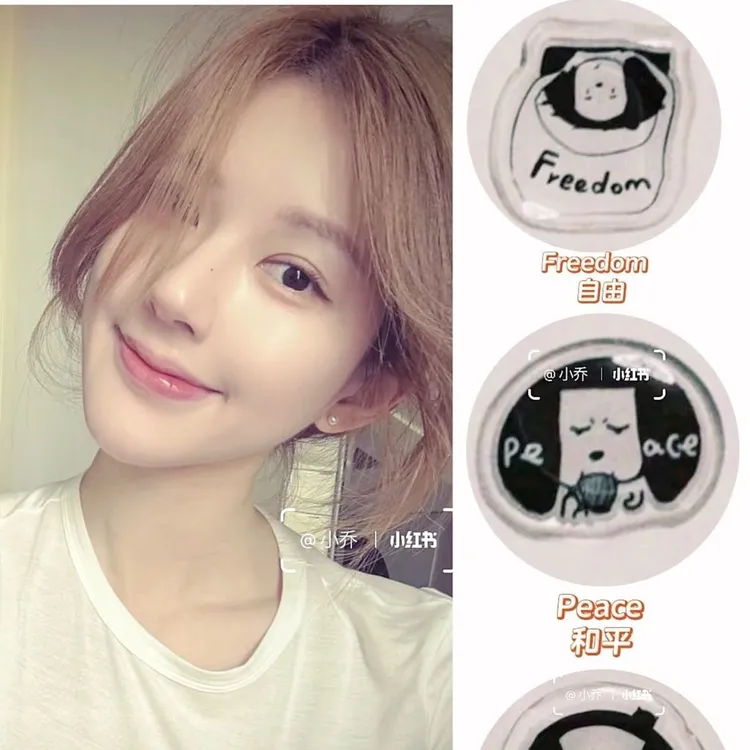 赵露思同款小狗贴纸ins滴胶贴纸狗狗果冻贴纸定制ccd平板手机diy
