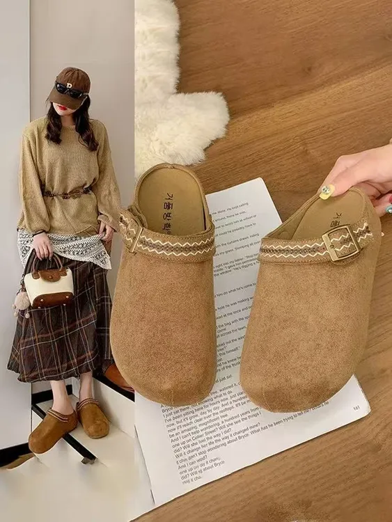 【NIANNIAN+】【191】休闲鞋秋季小众ol网红时尚外穿防滑软底复古