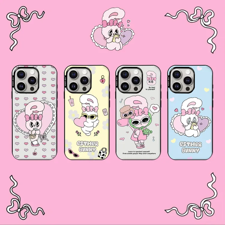 【艾丝乐小兔】苹果手机壳适用于16iPhoneProMax系列可爱磁吸防摔