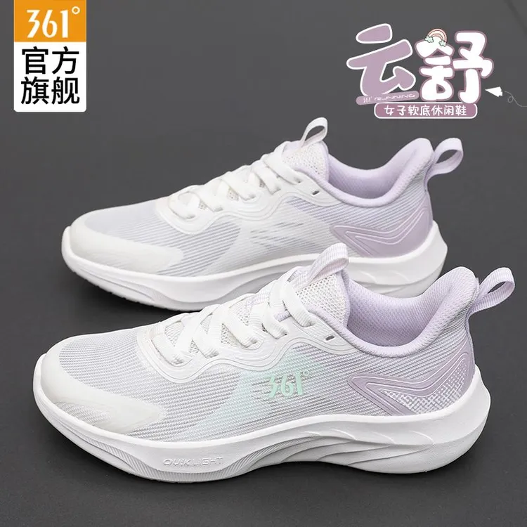 361°女鞋运动鞋秋季女款网面透气爆款减震跑步鞋新款运动休闲鞋子