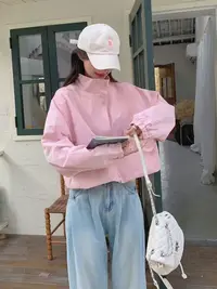 韩版设计感宽松休闲夹克上衣