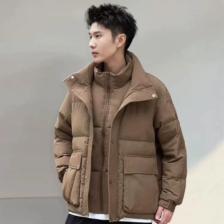 『品牌断码福利』男女假两件款极寒重磅羽绒防寒外套