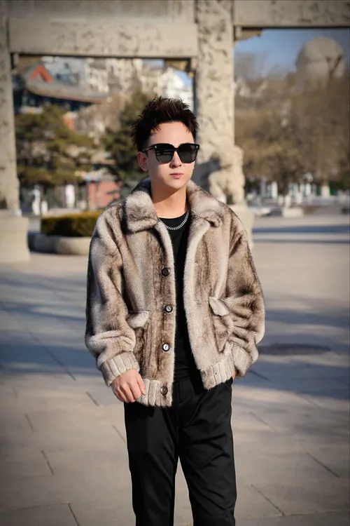 {直播}Yong Sa/冬季新款男装夹克休闲男外套-2208