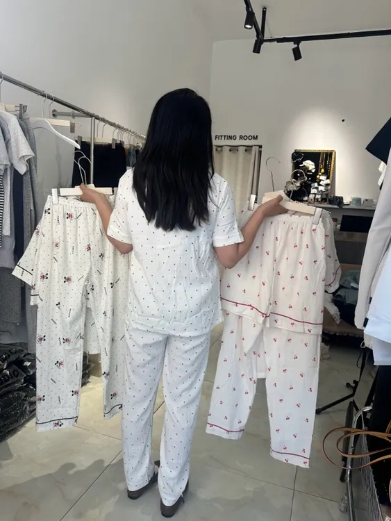 睡衣女夏夏款薄款甜美舒适