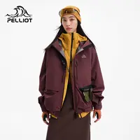【山系】伯希和户外硬壳冲锋衣新款Teflon三防登山服露营外套