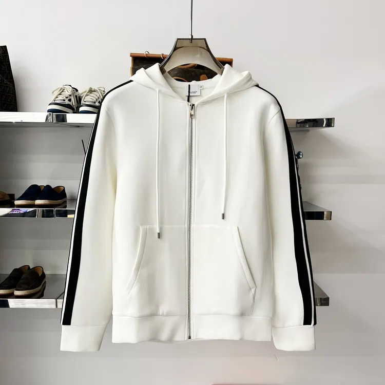2025秋冬新款男士潮流时尚百搭空气层连帽街潮卫衣Z-8015