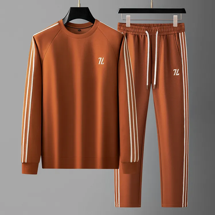 JOZDICE/纪治迪哲运动套装秋季舒适透气百搭休闲潮流运动服套装男