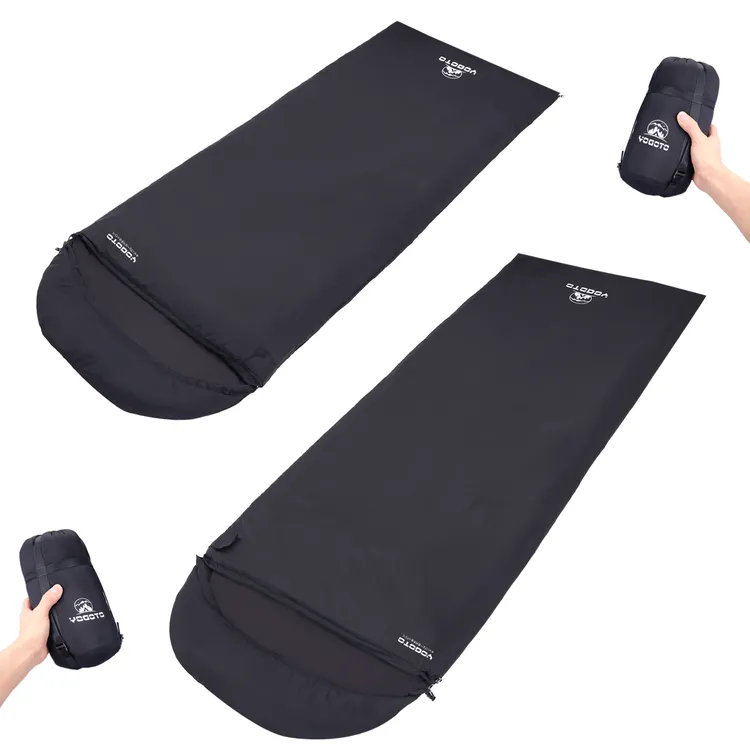YOGOTO户外迷你超柔睡袋轻巧防水四季超小成人内袋可拼接睡袋露营