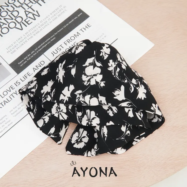 【ZJ015】韩版温柔优雅蝴蝶结马尾夹饱满发饰低扎百搭通勤抓夹头饰