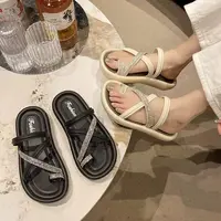 夏休闲款拖鞋女新款配裙子水洗拖鞋AX-65