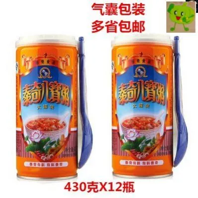 罐装即食八宝粥原味24罐正品整箱泰奇儿八宝粥营养八宝粥休闲泰奇