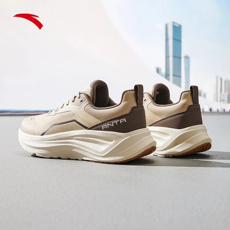 【樊振东同款】安踏乐道2秋冬厚网跑鞋男女缓震轻便百搭休闲运动鞋