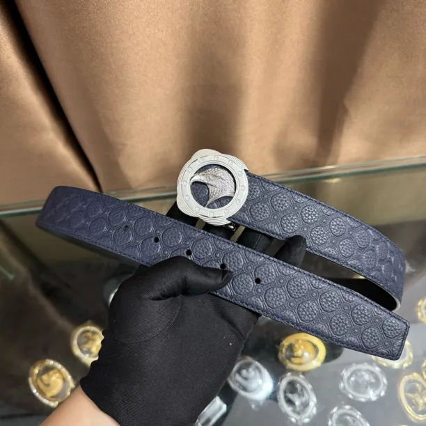 史蒂芬新款百搭男士皮带高档休闲老鹰头牛皮腰带青中老年时尚商务