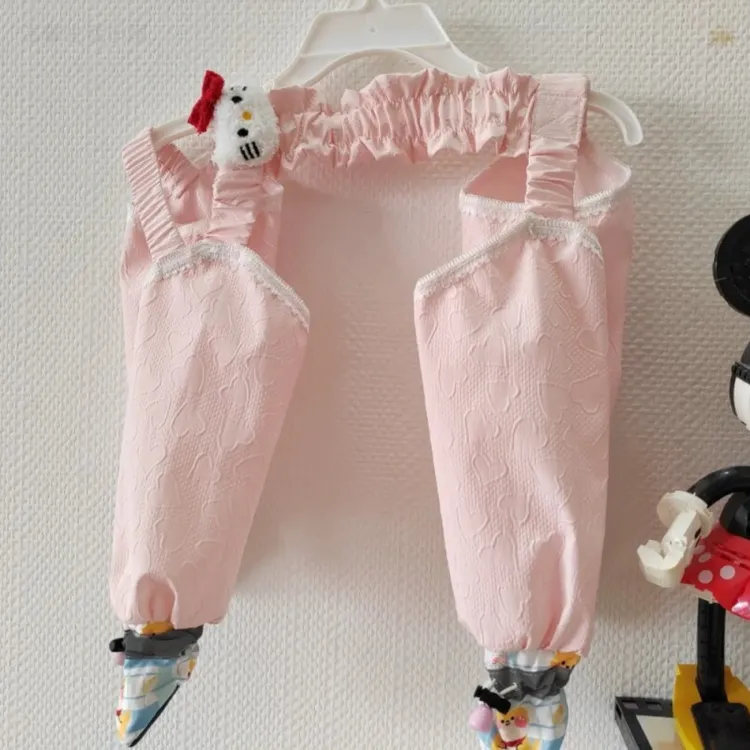 狗狗防尘裤遛弯裤春夏防脏防虫轻薄四脚裤腿套护腿宠物必备物品