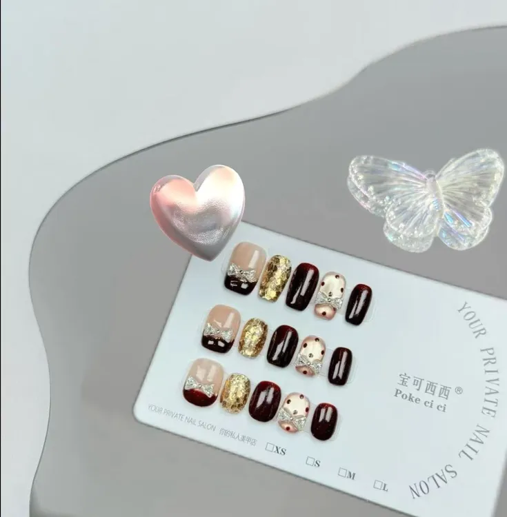 宝可西西【新年战甲】-纯手工蝴蝶结立体法式新年显白