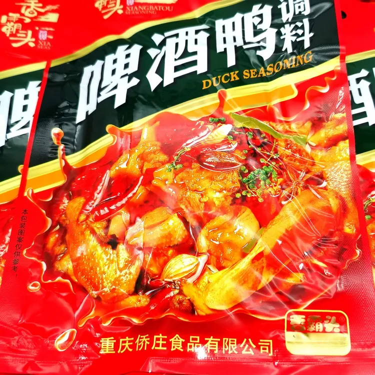 侨庄香霸头啤酒鸭调料香辣兔烧鸡公川菜红烧牛羊肉烧菜调料包