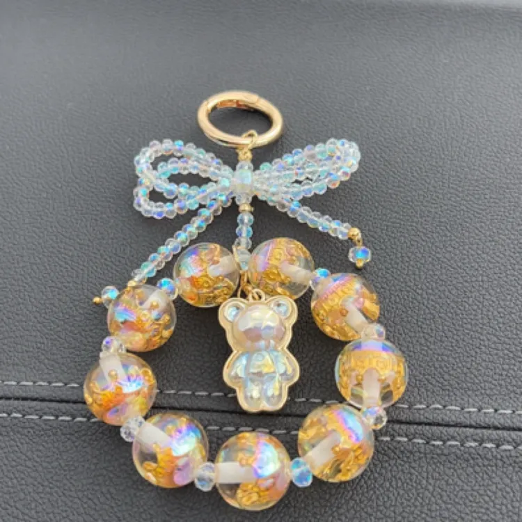 夏季新款ins风夜光手机挂链绳防丢钥匙扣包包配饰