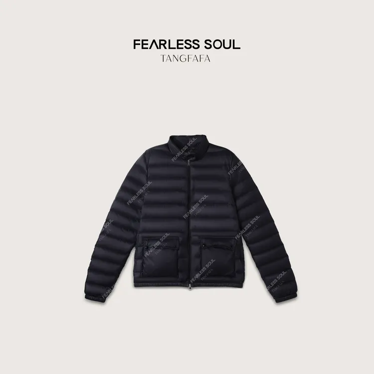 唐发发TFF“排骨鹅绒”保暖小立领轻薄蓬松鹅绒羽绒服 825FN720 -