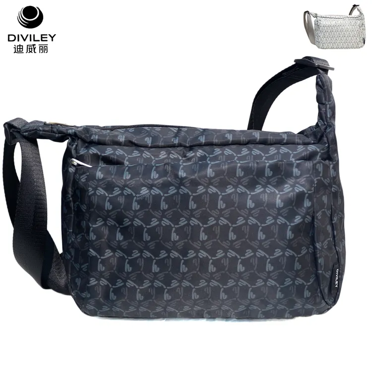 威豹-迪威丽休闲单肩包轻便防水中年妈妈包女士通勤斜挎包旅游潮
