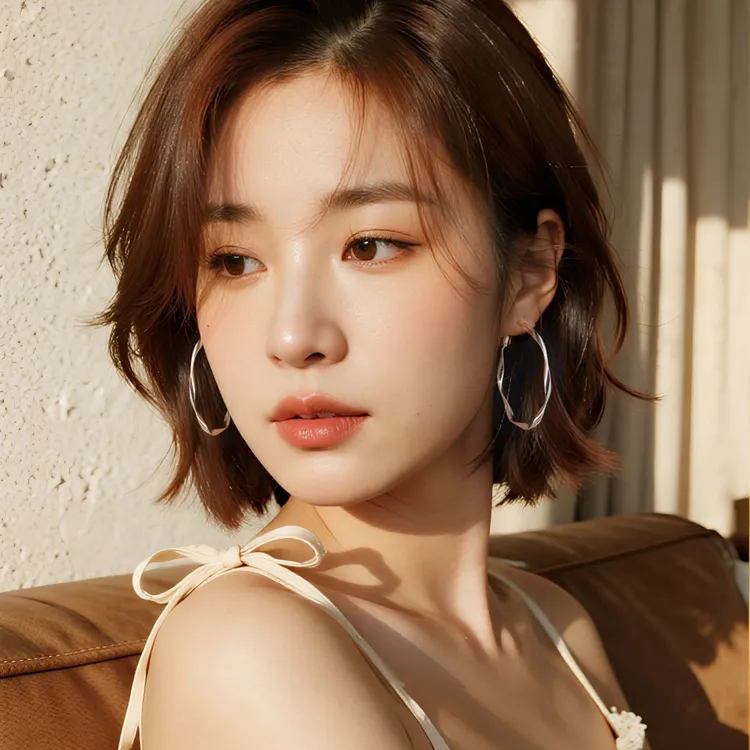 925银耳饰 莫比乌斯大圈耳夹耳圈耳环圈圈素圈银针新款爆款高级感