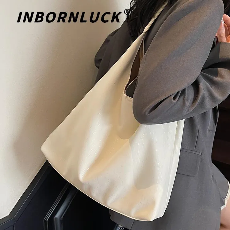 简约百搭大包包女式2025新款夏季时尚休闲托特子母包大容量单肩包