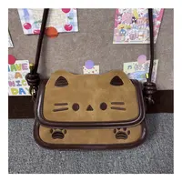 【栗子】新款小猫腋下包复古百搭时尚单肩斜挎包